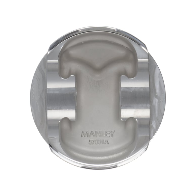 Manley Chevrolet Small Block Piston Set - 4.030in Bore 1.550in CH, -2.50 CC - 591030-8