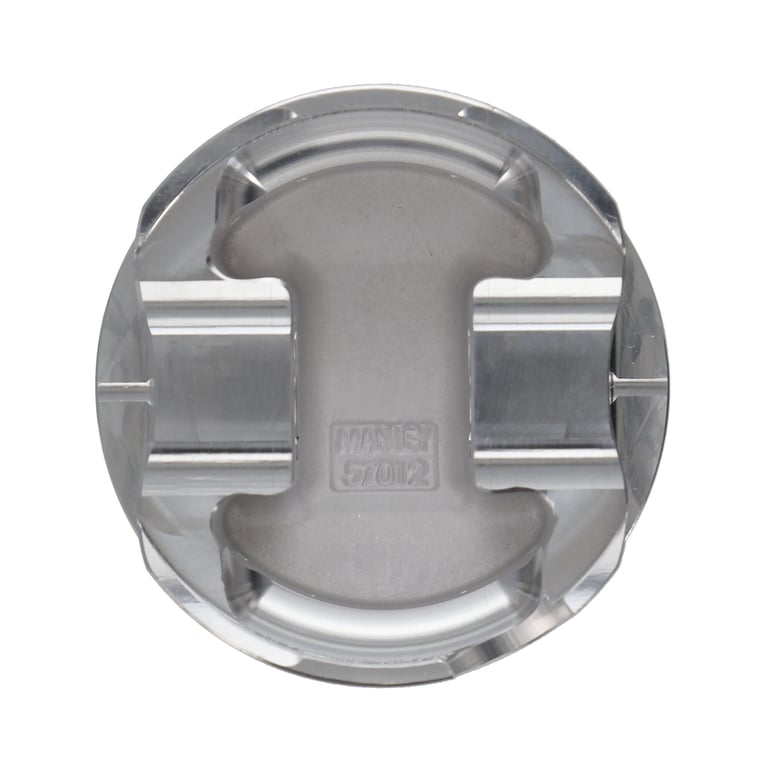 Manley Nissan RB26DETT 86.75mm Bore 9.0 CR +17cc Dome Extreme Duty Piston Set w/ Rings - 643107CE-6