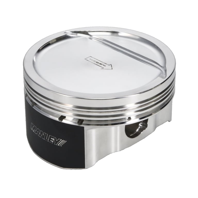 Manley Chevrolet LS Piston Set - 4.165in Bore 1.315in CH, -20.00 CC - 599140C-8