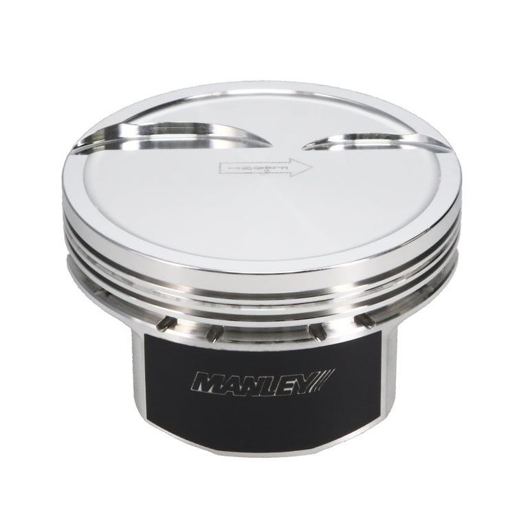 Manley Chevrolet LS Piston Set - 4.075in Bore 1.115in CH, -10.00 CC - 592775CE-8