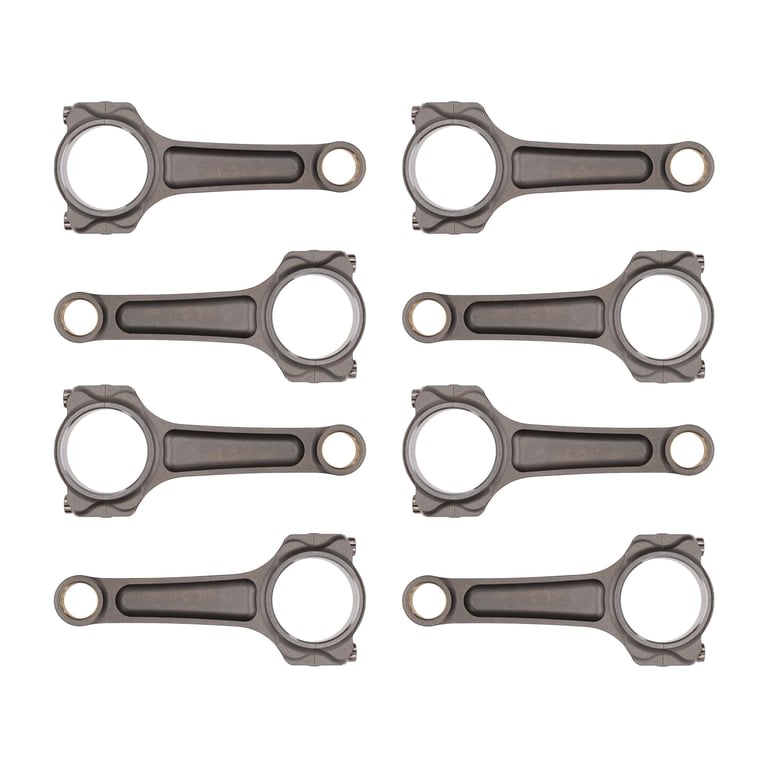 Manley Chevrolet LS 6.350in Pro Series I Beam Conn Rod 0.927in Pin Dia - Set of 8 - 14365R6-8