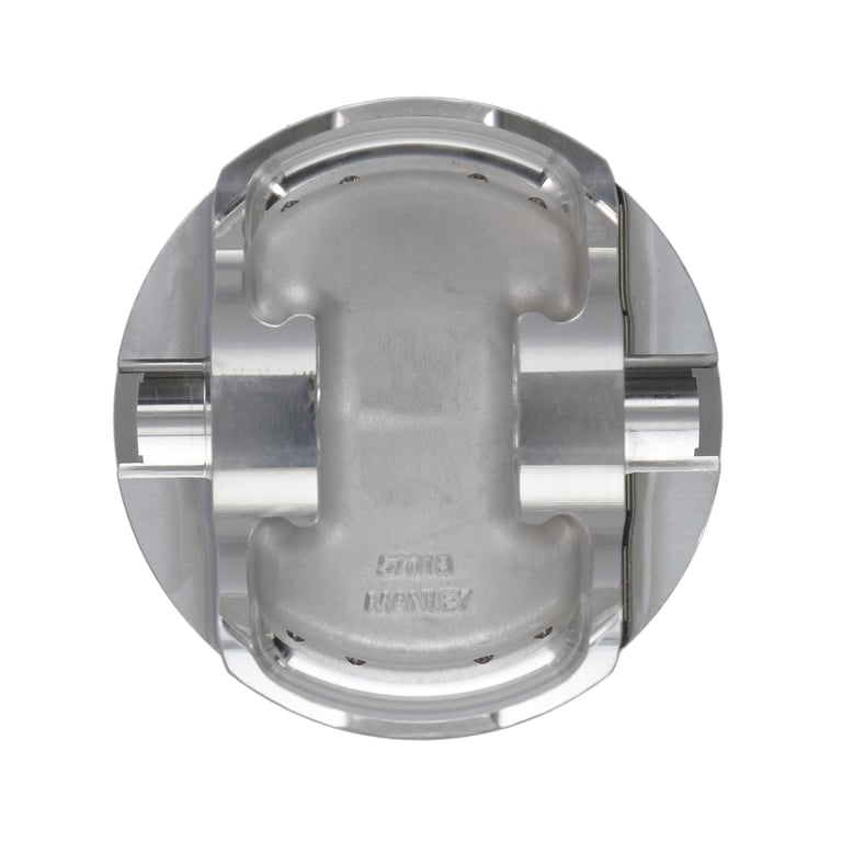 Manley Chevrolet LS Piston Set - 4.075in Bore 1.115in CH, -4.00 CC - 592675C-8
