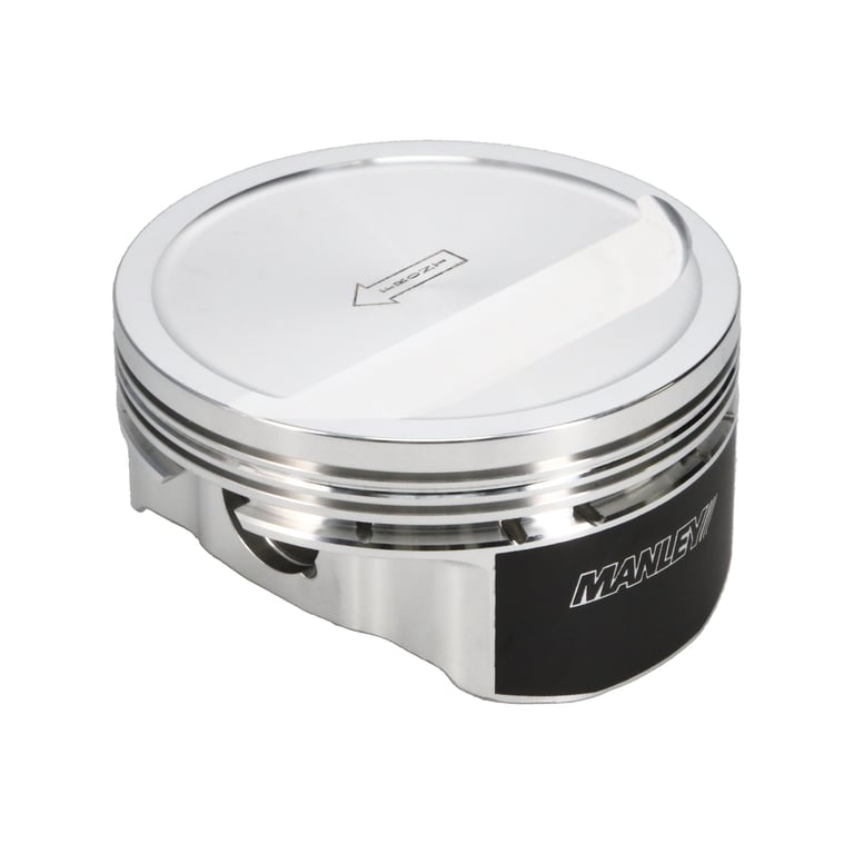Manley Chevrolet LS Piston Set - 4.165in Bore 1.115in CH, -11.00 CC - 592440C-8
