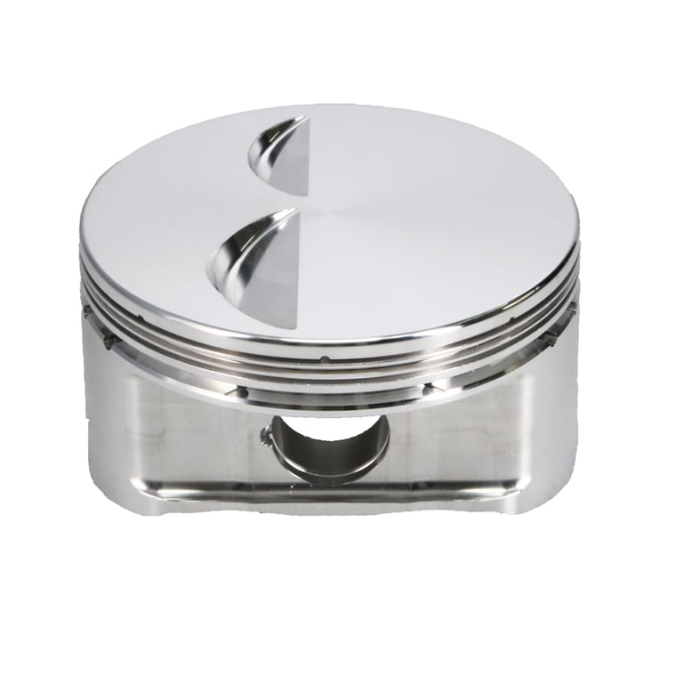 Manley Chevrolet Small Block Piston Set - 4.030in Bore 1.125in CH, -2.50 CC - 591230-8