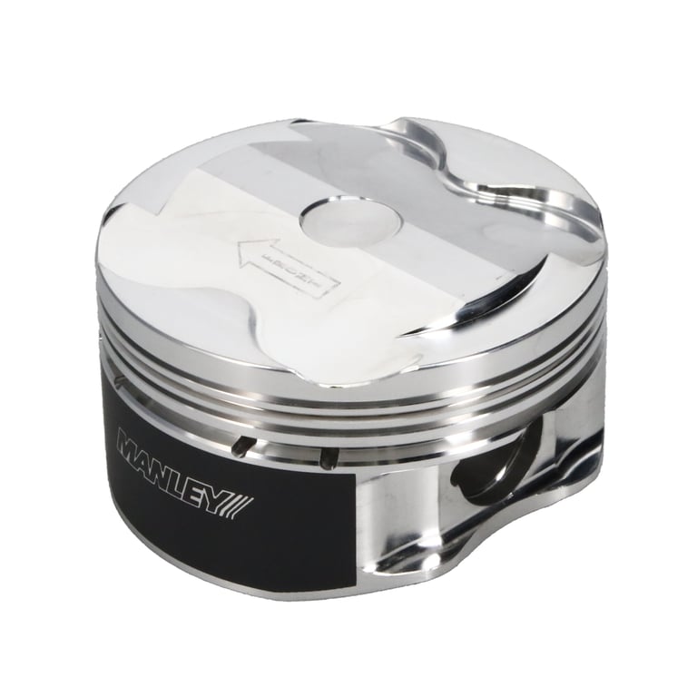 Manley 2018+ Ford Coyote 5.0L DOHC +1cc Dish 3.662in Bore 11:1 CR Platinum Piston Set - 595800C-8