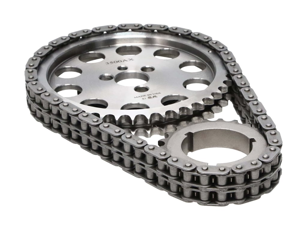 Manley Billet Timing Chain Kit - Small Block Chevrolet - BBC Snout - Torrington - 73221