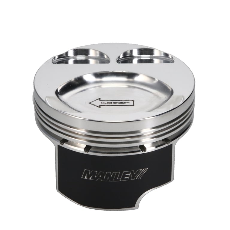 Manley Mazda 87.5mm STD Bore 9.5 CR Dish Type Platinum Series Extreme Duty Pistons w/Rings - 630000CE-4