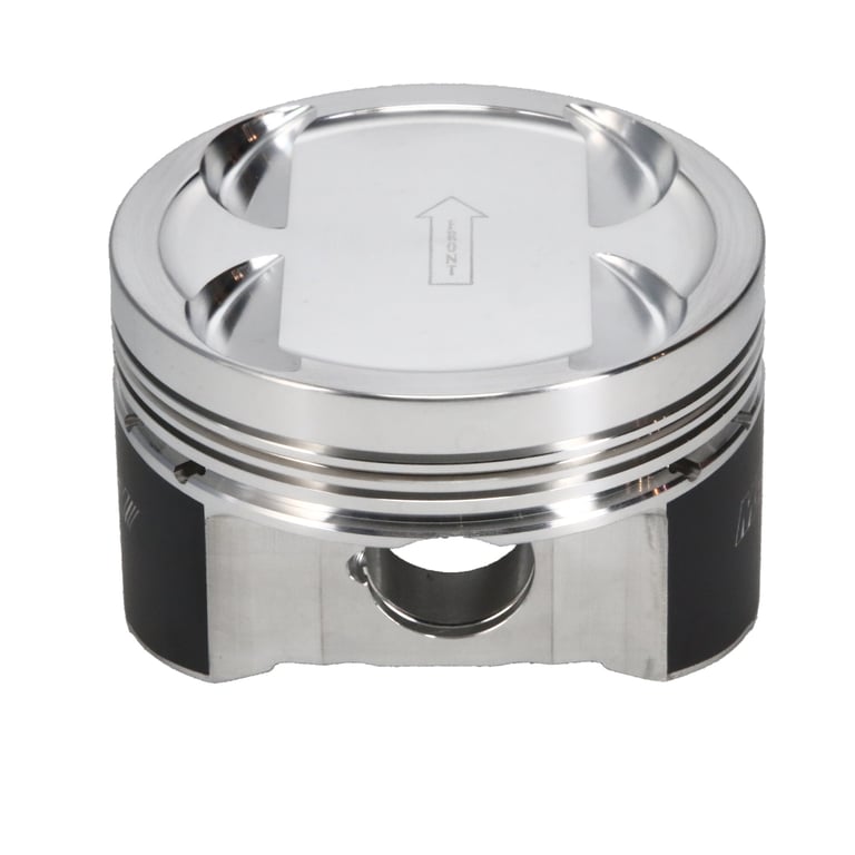 Manley 03-06 Mitsubishi Evo VIII/IX  87mm +2mm -8cc 10/10.5 CR Stroker Dish Pistons w/Rings (ED) - 618220CE-4