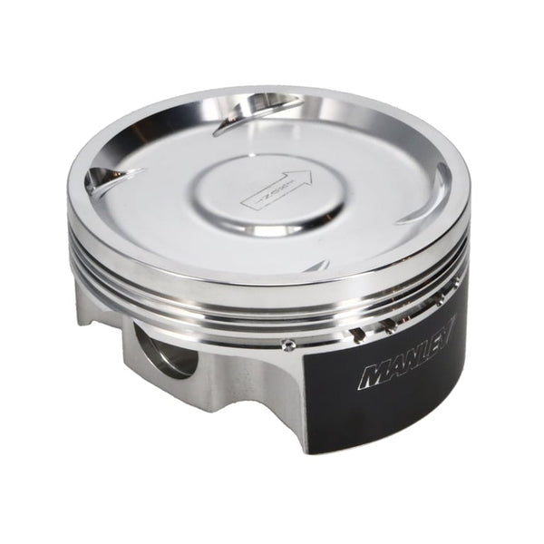 Manley 04+ Subaru WRX/STI 2.5L 99.75mm Bore +.25mm 8.5:1 CR Dish Piston Set with Rings - 632202C-1