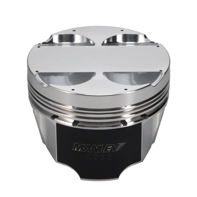 Manley 03-06 EVO VIII/IX 85mm STD Bore 8.5:1 (Extreme Duty) Dish Piston Set with Rings - 618000CE-4