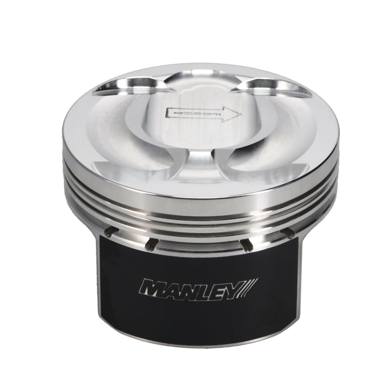 Manley Ford 2.0L EcoBoost 87.5mm STD Size Bore 9.3:1 Dish Piston Set - 636000C-4