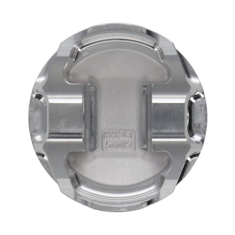 Manley Mitsubishi Evo VIII/IX 4G63/4G63T 86mm Bore 8.5:1 Comp Ratio -12.1cc Dish T/T Piston Set - 606310CE-4