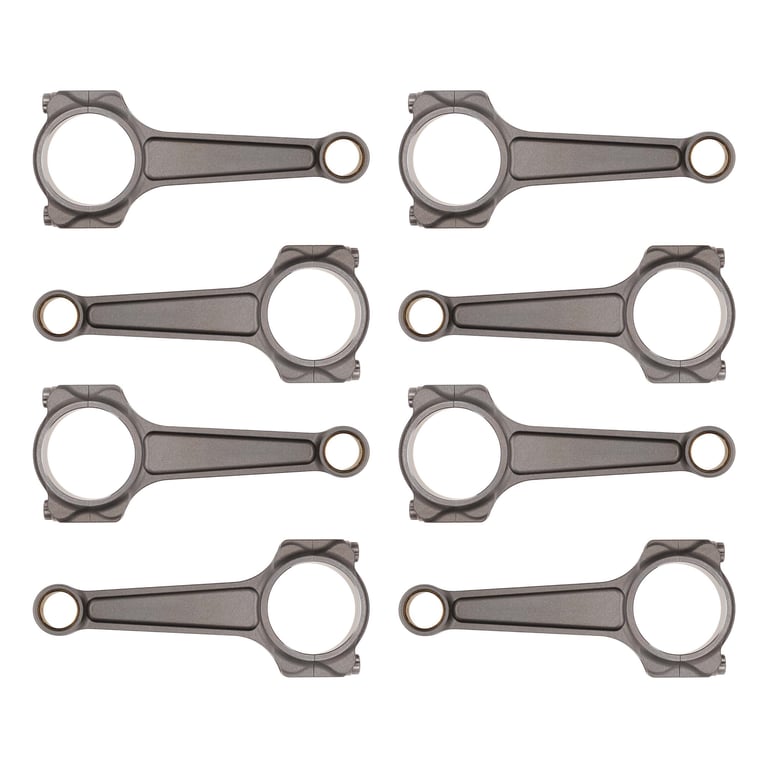 Manley Chevrolet LS Pro Series I-Beam Connecting Rod - 6.100in L - 1.8885in Journal Size (Set of 8) - 14443-8
