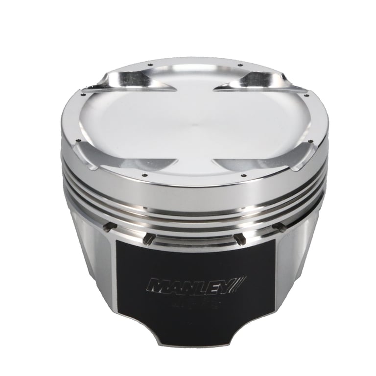 Manley Mitsubishi Evo VIII/IX 4G63/4G63T 85mm Bore 8.5:1 Comp Ratio -12.1.0cc Dish T/T Piston Set - 606300CE-4