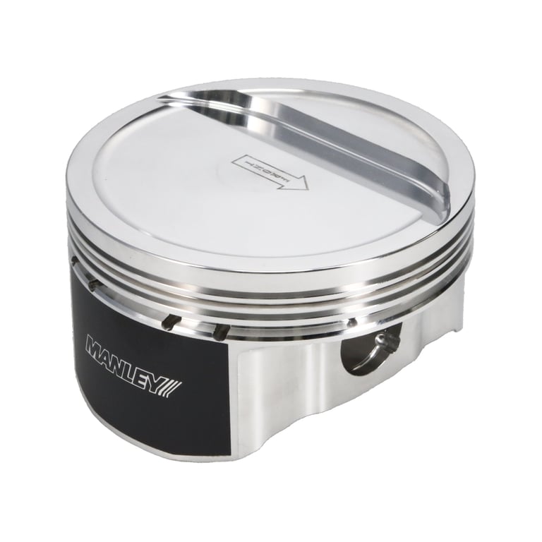 Manley Chevrolet LS Piston Set - 4.185in Bore 1.315in CH, -11.00 CC - 599060CE-8