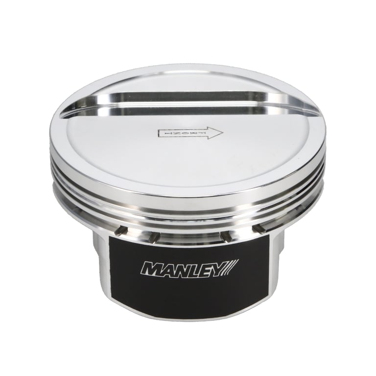 Manley Chevrolet LS Piston Set - 4.165in Bore 1.115in CH, -11.00 CC - 592440C-8
