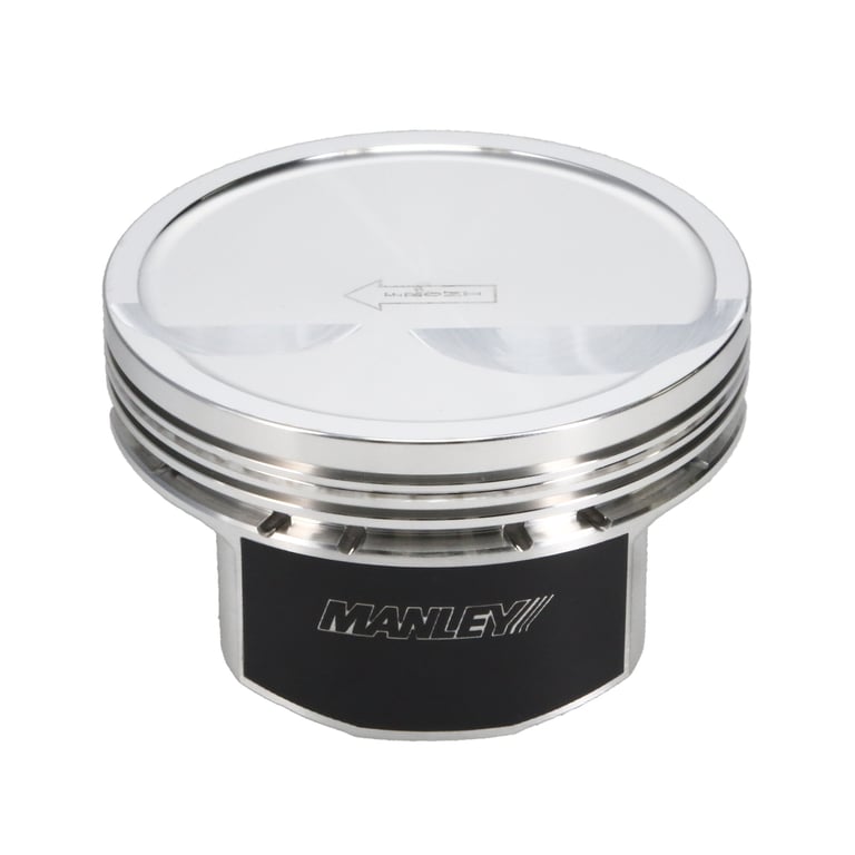 Manley Small Block Chevy LS Series 4.030in Bore 1.115in CD 10cc Dish Platinum Series Pistons - E/D - 592730CE-8