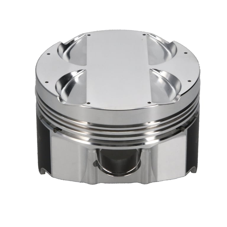 Manley Mitsubishi 4G63/4G63T EVO VIII/IX 85.5mm Bore 10.0:1 Comp Flat Top Pistons w/Rings (ED) - 606405CE-4