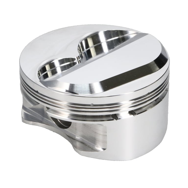 Manley Chevrolet Small Block Piston Set - 4.060in Bore 1.125in CH, 11.00 CC - 591960-8