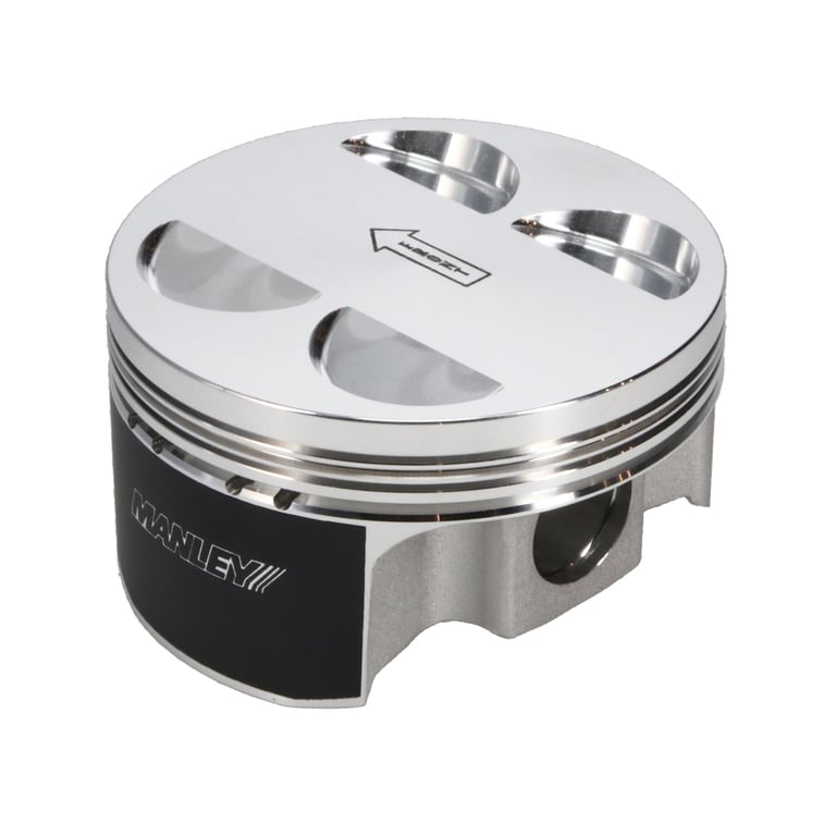 Manley Subaru EJ25 100mm Bore Over Size .5mm Extreme Duty Flat Top Piston Set with Rings - 632105CE-4