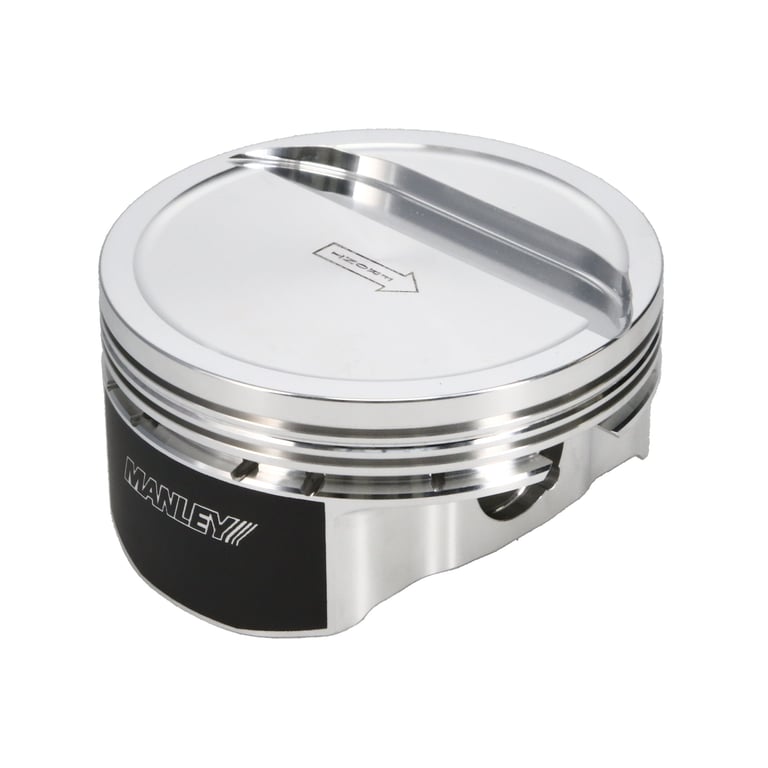 Manley Chevrolet LS Piston Set - 4.135in Bore 1.065in CH, -11.00 CC - 596610C-8