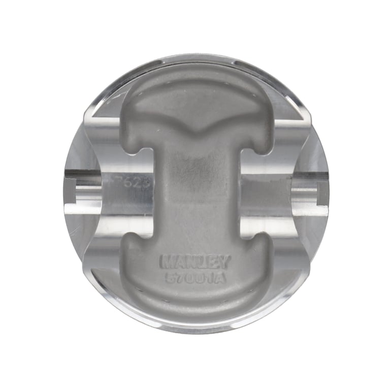 Manley Chevrolet Small Block Piston Set - 4.040in Bore 1.125in CH, 11.00 CC - 591940-8