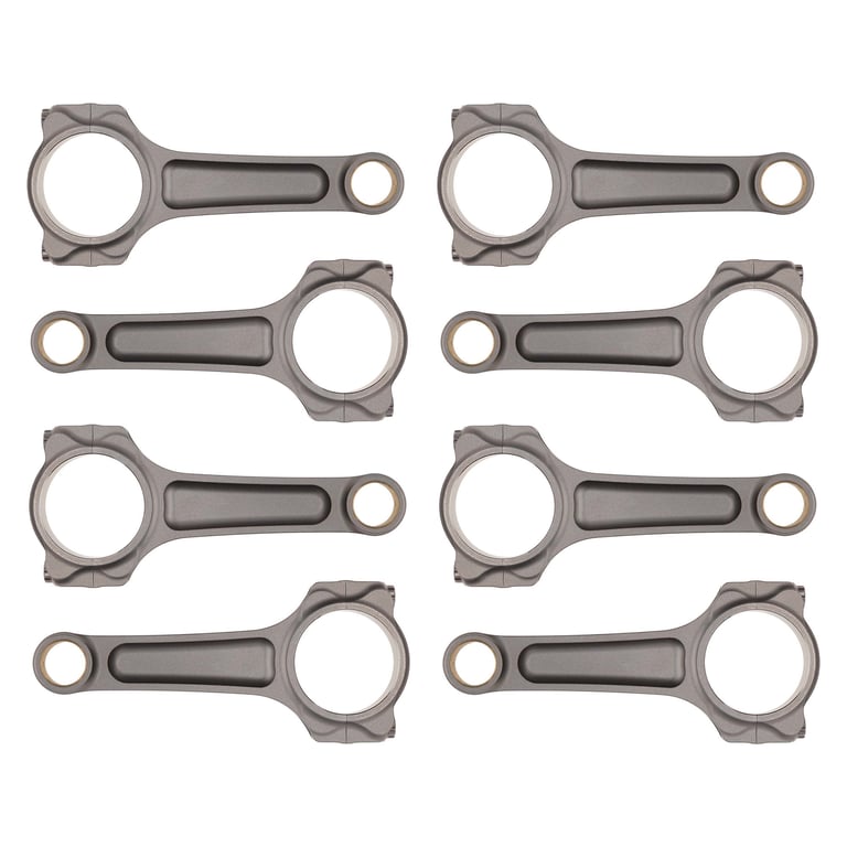Manley Chevrolet Small Block Pro-Series I-Beam Connecting Rod Set - 6.125in Length - 14155R6-8