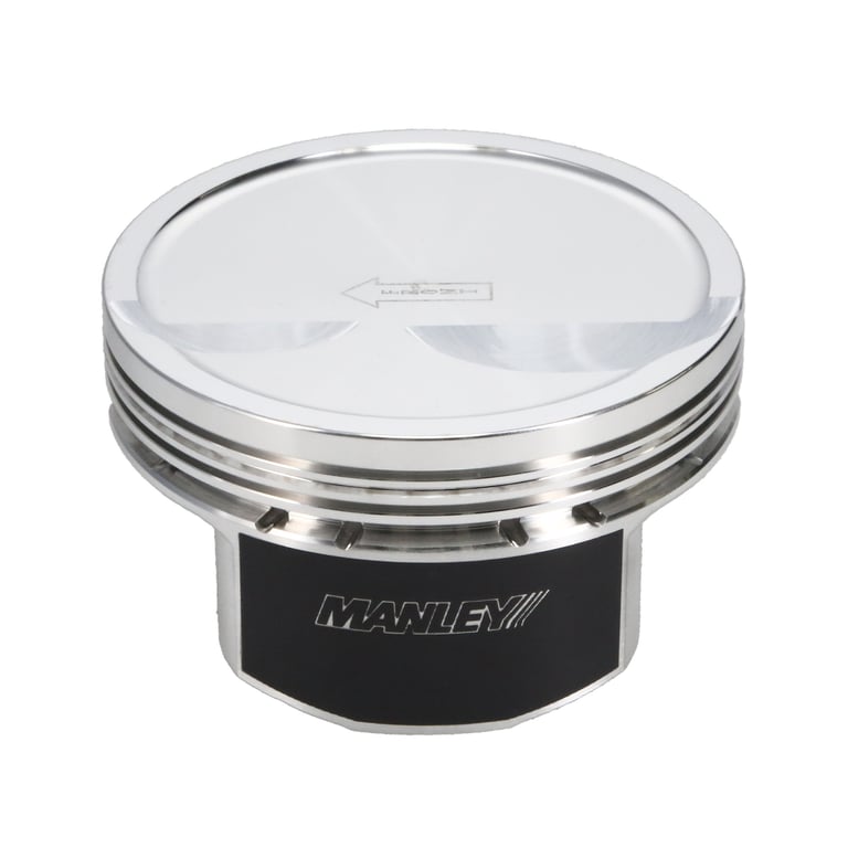 Manley Small Block Chevrolet LS Series -10cc Dish 4.065in Piston Set - 592765C-8