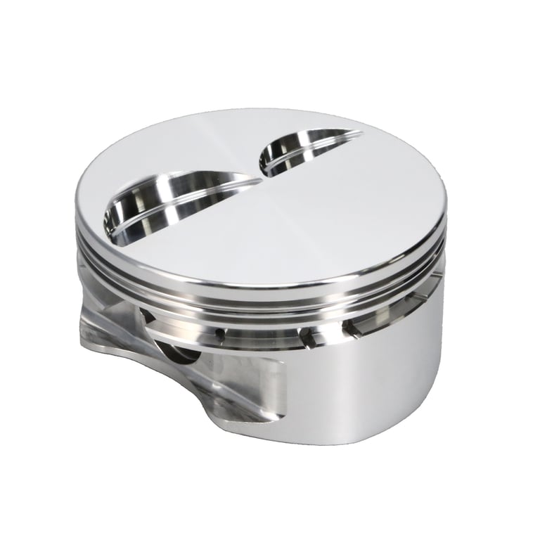 Manley Chevrolet Small Block 4.040in Bore 1.280in CH -4.0cc Dome Platinum Series Pistons - 591740-8