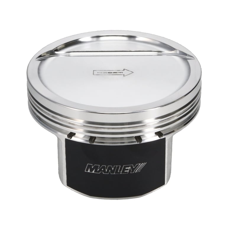 Manley Chevrolet LS Piston Set - 4.075in Bore 1.304in CH, -18.00 CC - 596975CE-8