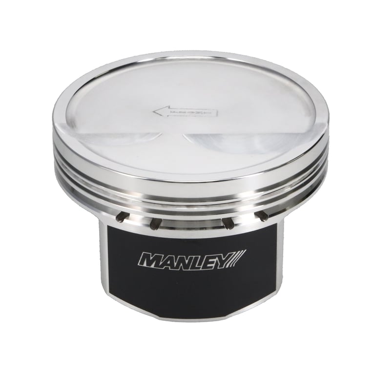 Manley Chevrolet LS Piston Set - 4.070in Bore 1.304in CH, -10.00 CC - 596170CE-8