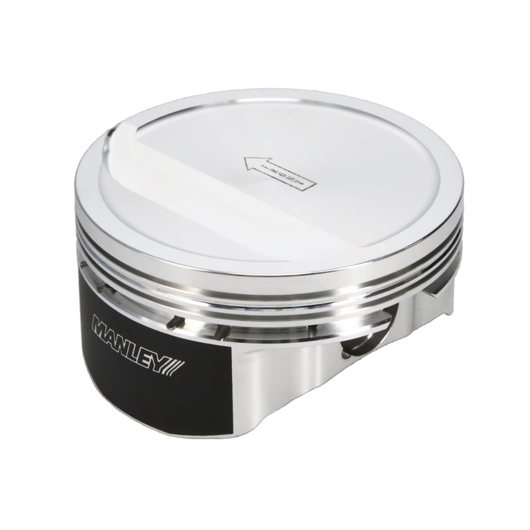Manley Small Block Chevrolet LS Series 4.125in Bore 11cc Dish Topped Piston Set - 592400CE-8