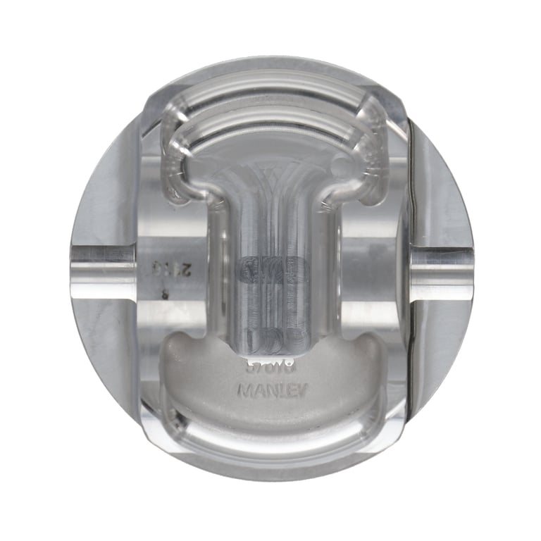 Manley Chrysler Hemi 6.4L +.005in Oversize/4.095in Bore -12.5cc Dish Extreme Duty Piston Set - 598905CE-8