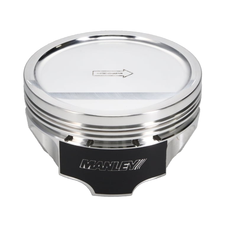 Manley Chevrolet LS Piston Set - 4.165in Bore 1.115in CH, -18.00 CC - 566340CE-8
