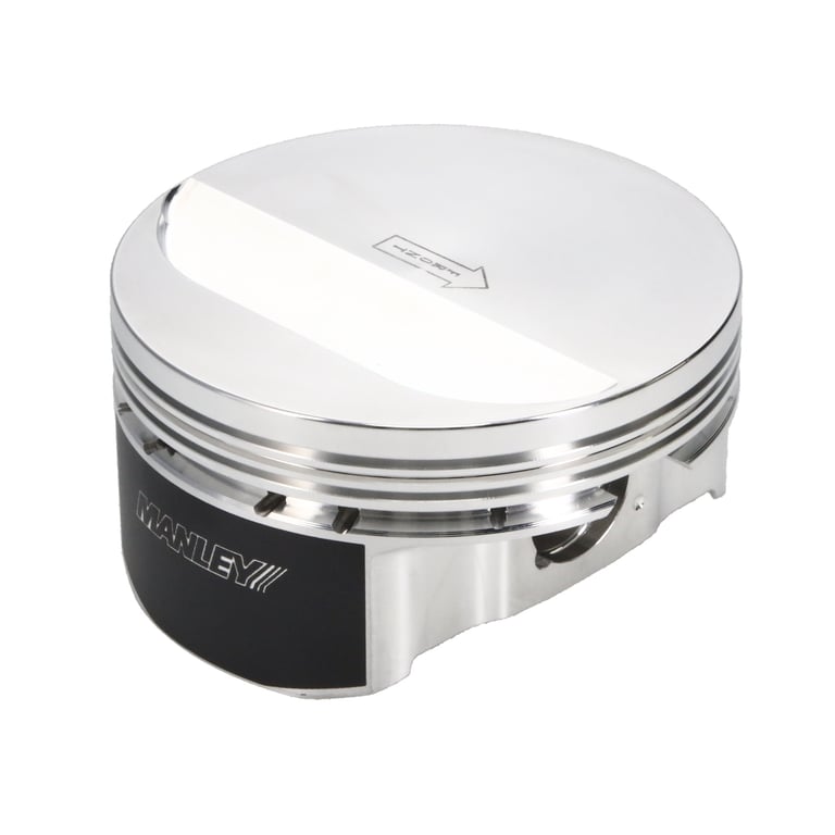 Manley Chevrolet LS Piston Set - 4.135in Bore 1.115in CH, -5.00 CC - 592310C-8