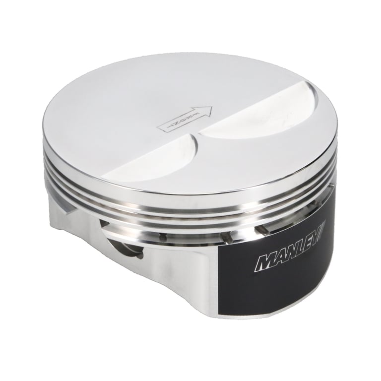Manley SB Chevy LS Series 4.010in Bore - 4.000in Stroke - 1.115in CD -4cc Dish Pistons (Set of 8) - 592610C-8