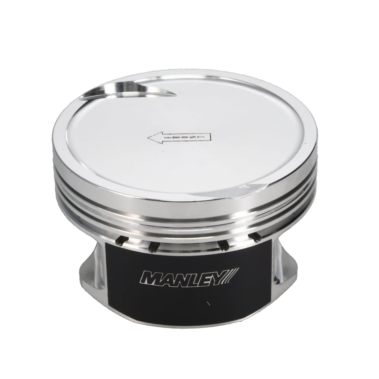 Manley Ford Raptor 6.2L SOHC 2 Valve -12cc Dish 4.0169in Bore Piston Set - 598300C-8