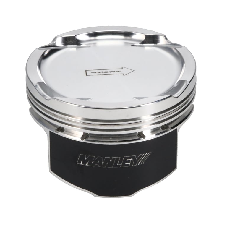 Manley 03-06 Mitsubishi Evo 8/9 4G63T 85.5mm +.5mm Oversized Bore 8.5/9.0:1 Dish Pistons w/ Rings - 617005C-4