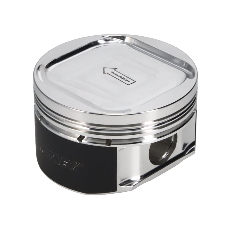 Manley 98+ Subaru WRX EJ205 93mm +1mm Bore 8.5:1 E/D Dish Piston Set with Rings - 620010CE-4