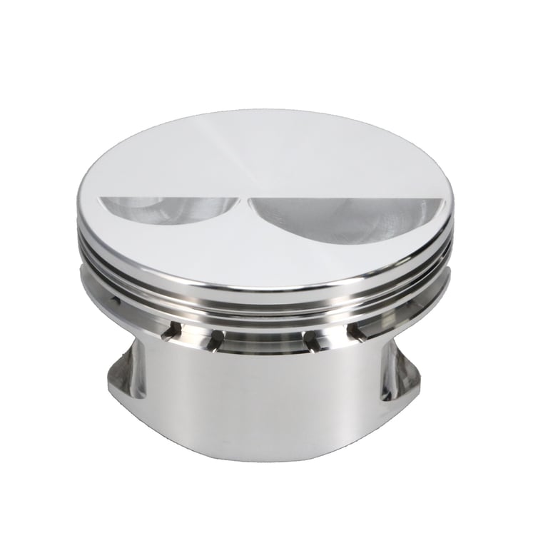 Manley Chevrolet Small Block 4.040in Bore 1.280in CH -4.0cc Dome Platinum Series Pistons - 591740-8
