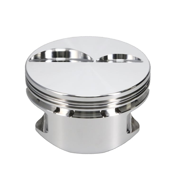 Manley Chevrolet Small Block Piston Set - 4.035in Bore 1.125in CH, -4.00 CC - 590835-8
