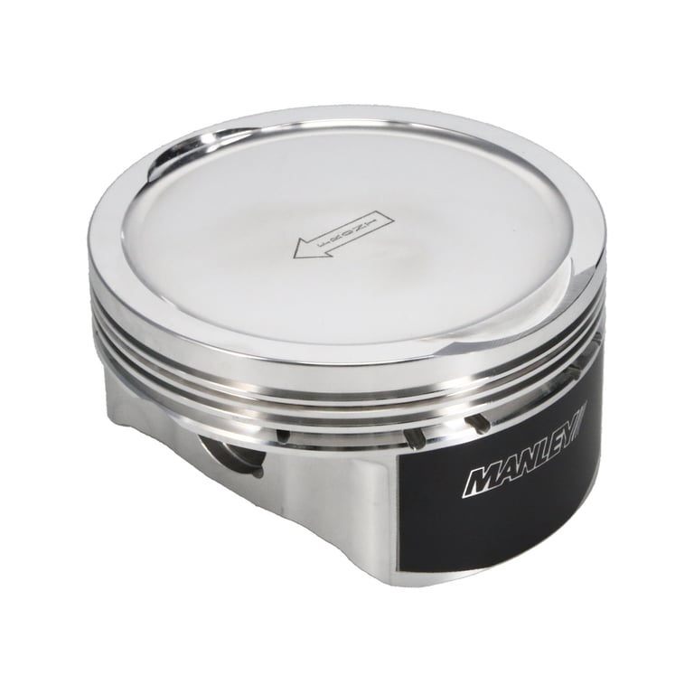 Manley Chrysler Hemi 6.4L +.005in Oversize/4.095in Bore -12.5cc Dish Extreme Duty Piston Set - 598905CE-8
