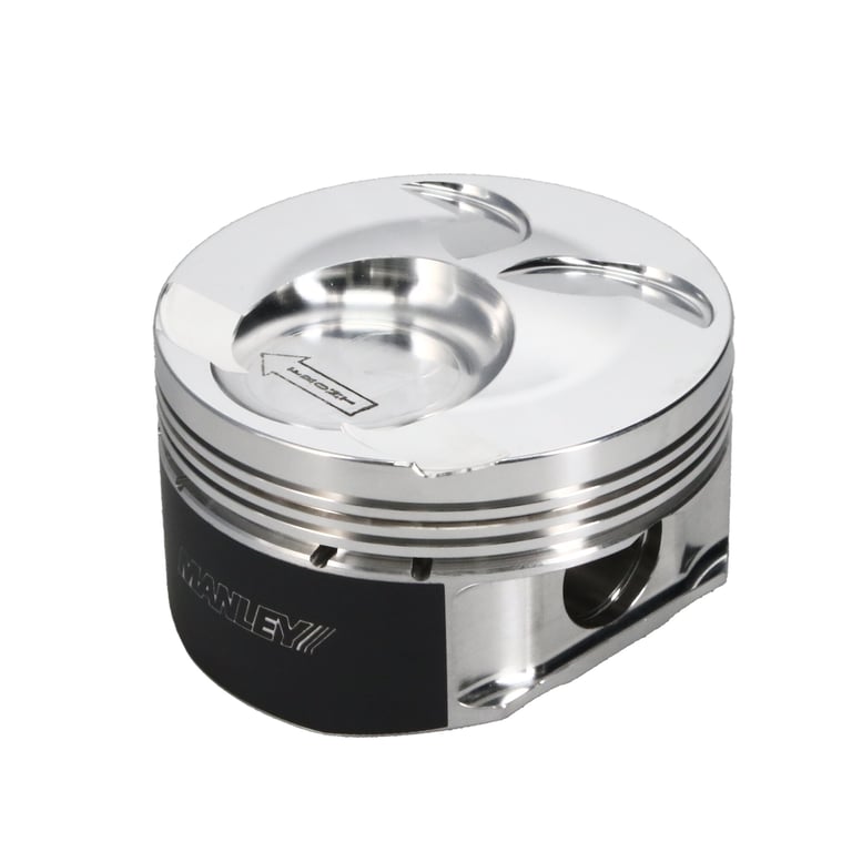 Manley Ford 3.5L Ecoboost 3.642in Bore 1.239in Comp Height -5.0cc Dish Piston Set - 594900CE-6