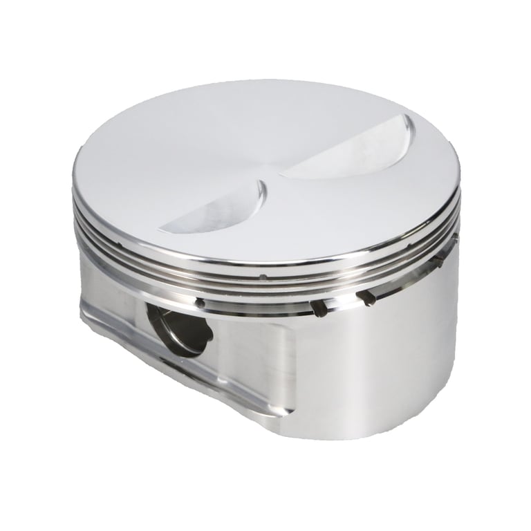 Manley Chevrolet Small Block Piston Set - 4.035in Bore 1.250in CH, -2.50 CC - 591335-8