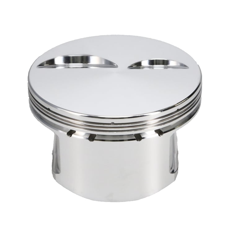 Manley Chevrolet Small Block Piston Set - 4.035in Bore 1.125in CH, -2.50 CC - 590235-8