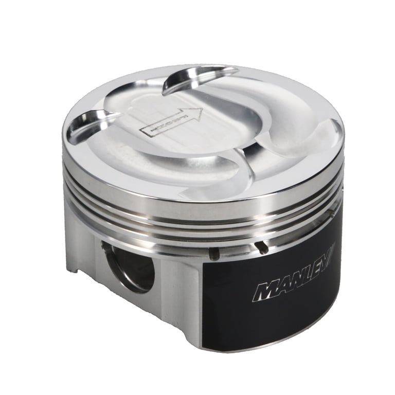 Manley Ford 2.0L EcoBoost 87.5mm STD Size Bore 9.3:1 Dish Piston Set - 636000C-4