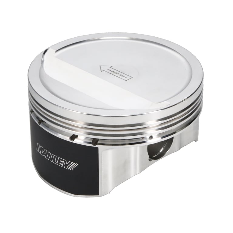Manley Chevrolet LS Piston Set - 4.125in Bore 1.315in CH, -11.00 CC - 599000CE-8