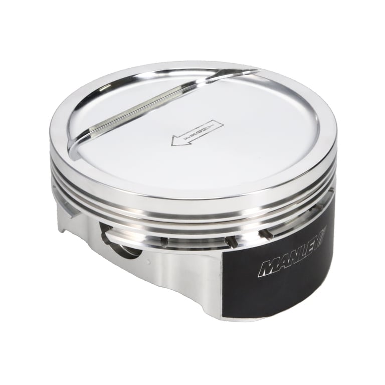 Manley Small Block Chevy LS Series 4.130in Bore 1.115in CD -18cc Dish Platinum Series Pistons - 596305C-8