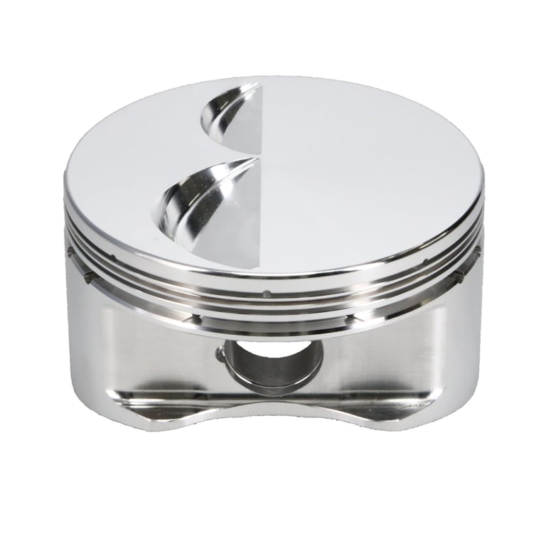 Manley Chevrolet Small Block Piston Set - 4.030in Bore 1.250in CH, -4.00 CC - 591630-8