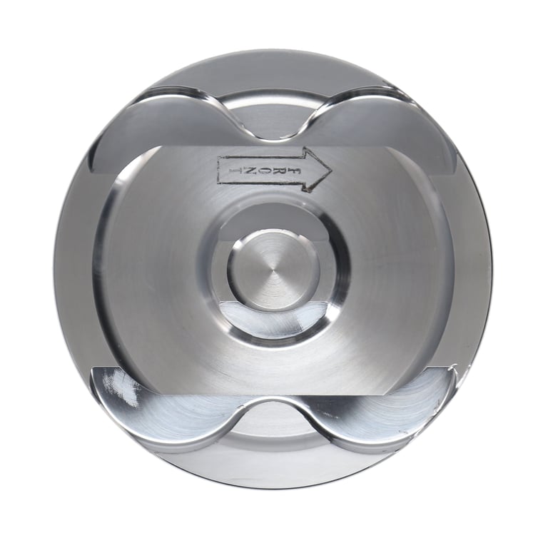 Manley 2018+ Ford Coyote 5.0L DOHC -6cc Dish 3.700in Bore 10:1 CR Platinum Piston Set - 595738C-8